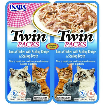 Snack für Katze Inaba Twin Fisch