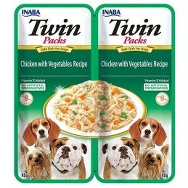 Hundesnack Inaba Dog Twin Huhn