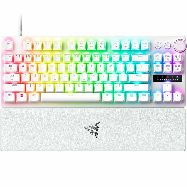 Tastatur Razer Huntsman V3 Pro Weiß Qwerty Spanisch