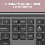 Drahtlose Tastatur Logitech 920-012455 Graphit QWERTY