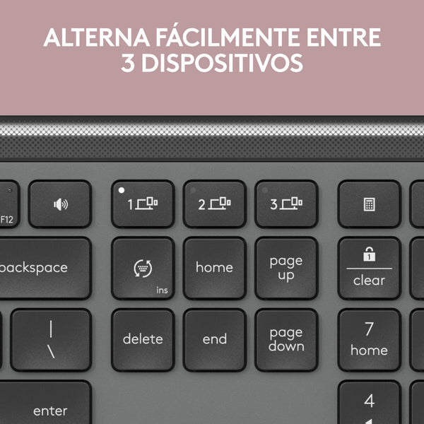 Drahtlose Tastatur Logitech 920-012455 Graphit QWERTY