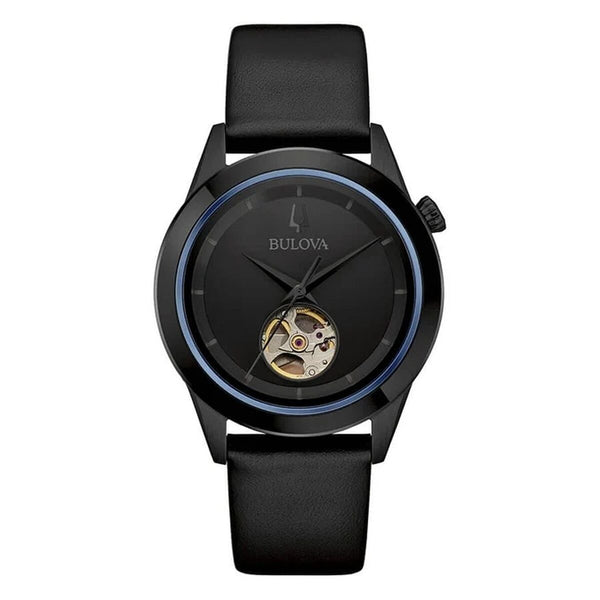 Herrenuhr Bulova 98A323 Schwarz