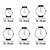 Herrenuhr GaGa Milano FRAME ONE (Ø 44 mm)