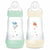 Baby-Flasche MAM Fishes grün Beige