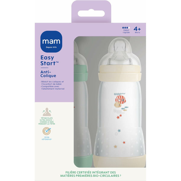 Baby-Flasche MAM sea grün Beige