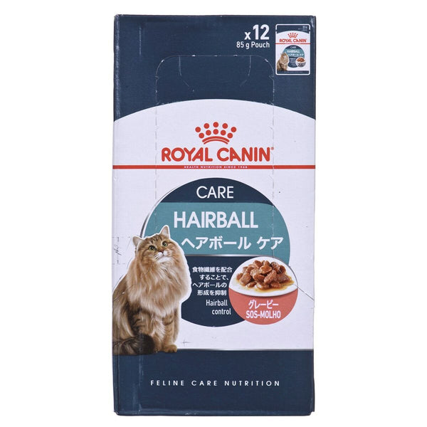 Katzenfutter Royal Canin Hairball Care Gravy Fleisch 12 x 85 g