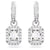Damenohrringe Swarovski 5638495 Sterlingsilber 925