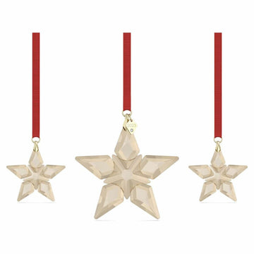 Weihnachtsstern Swarovski 5649780 Grau Harz 10 cm