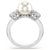 Damenring Swarovski 5689630 Silberfarben 15