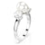 Damenring Swarovski 5689631 Silberfarben 12