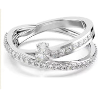 Damenring Swarovski 5691230 Silberfarben 18