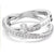 Damenring Swarovski 5691230 Silberfarben 18