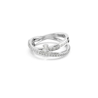 Damenring Swarovski 5691231 Silberfarben 15