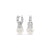 Damenohrringe Swarovski 5691716 Silberfarben
