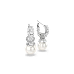 Damenohrringe Swarovski 5691716 Silberfarben