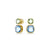 Damenohrringe Swarovski 5692492 Gold