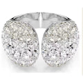 Damenring Swarovski 5702419 Silberfarben 15