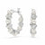 Damenohrringe Swarovski 5709256 Silberfarben