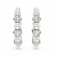 Damenohrringe Swarovski 5709256 Silberfarben