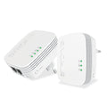 PLC-WLAN-Adapter STRONG Weiß (2 Stück)
