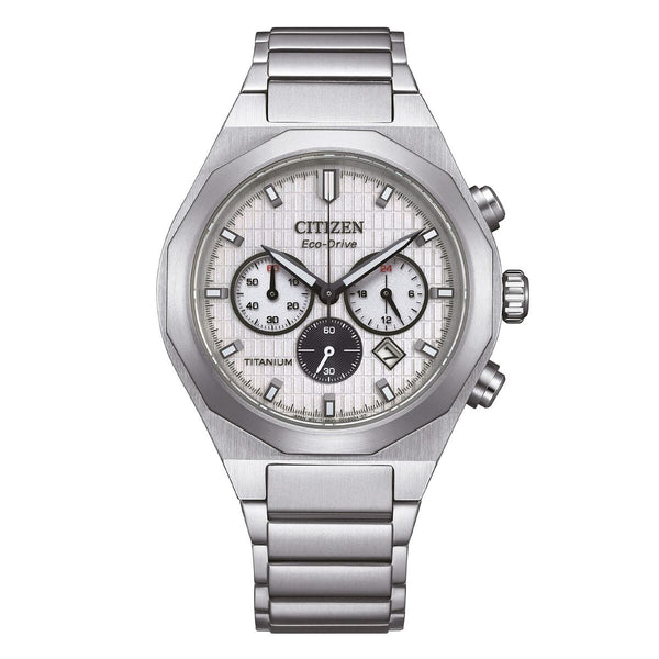 Herrenuhr Citizen SUPER TITANIUM Silberfarben
