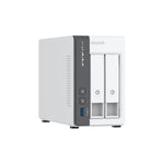 NAS-Netzwerk-Speicher Qnap TS-216G Weiß Schwarz ARM Cortex-A55