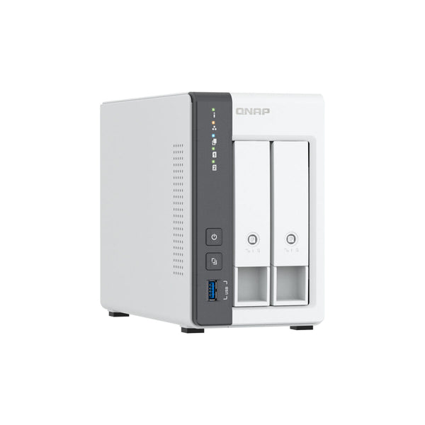 NAS-Netzwerk-Speicher Qnap TS-216G Weiß Schwarz ARM Cortex-A55