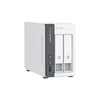 NAS-Netzwerk-Speicher Qnap TS-216G Weiß Schwarz ARM Cortex-A55