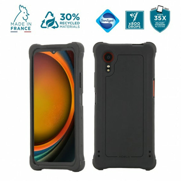 Handyhülle Mobilis 054016 Schwarz Grau