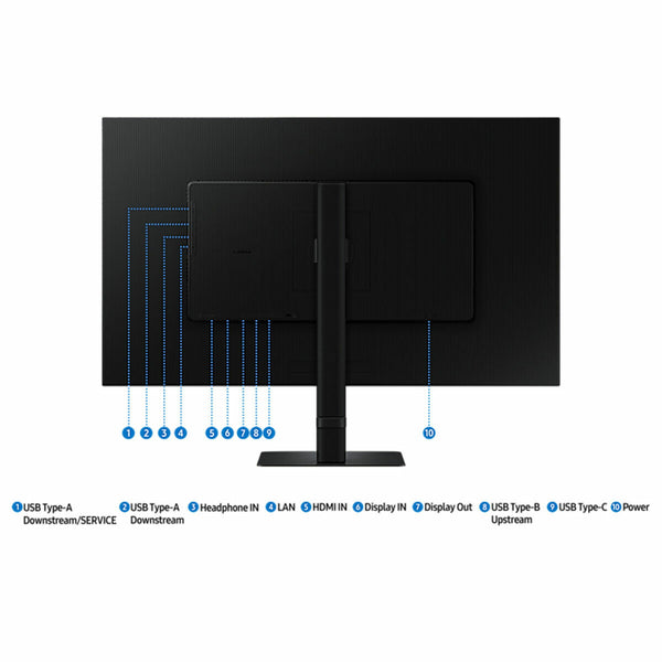 Gaming-Monitor Samsung LS32D600UAUXEN 32" (32") Quad HD (Quad HD)