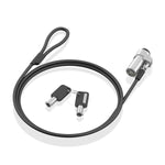 Sicherheitskabel Aisens ASLK-D45K06-BK Schwarz 1,5 m