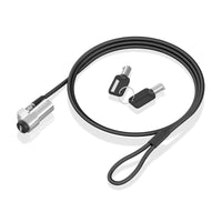 Sicherheitskabel Aisens ASLK-D45K06-BK Schwarz 1,5 m
