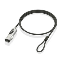 Sicherheitskabel Aisens ASLK-D50N05-BK Schwarz 1,5 m