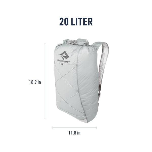 Bergrucksack Sea to Summit Ultra-Sil Dry Day Pack Grau Silberfarben 22 L