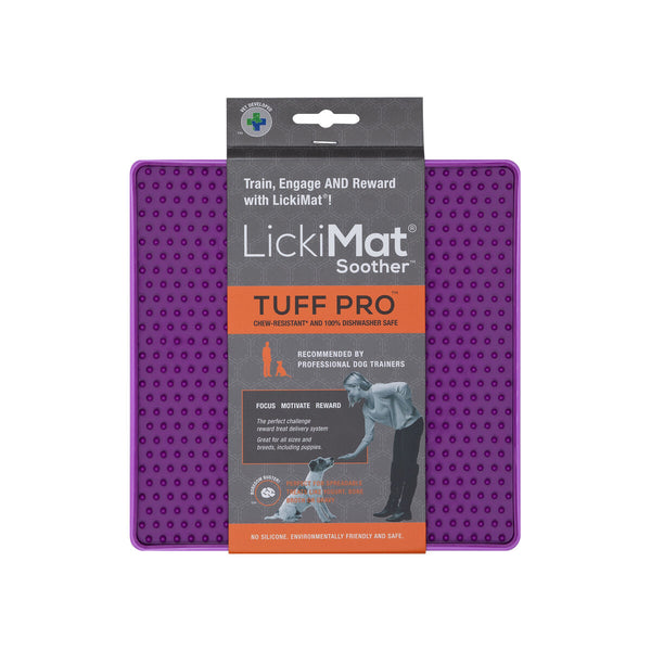 Futternapf für Hunde Lickimat Lila Polypropylen TPR