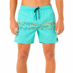 Herren Badehose Rip Curl Framed Volley Update grün Wasser