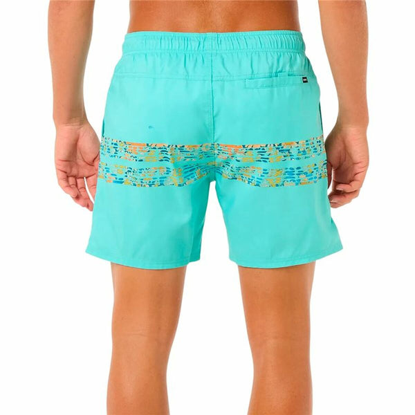 Herren Badehose Rip Curl Framed Volley Update grün Wasser