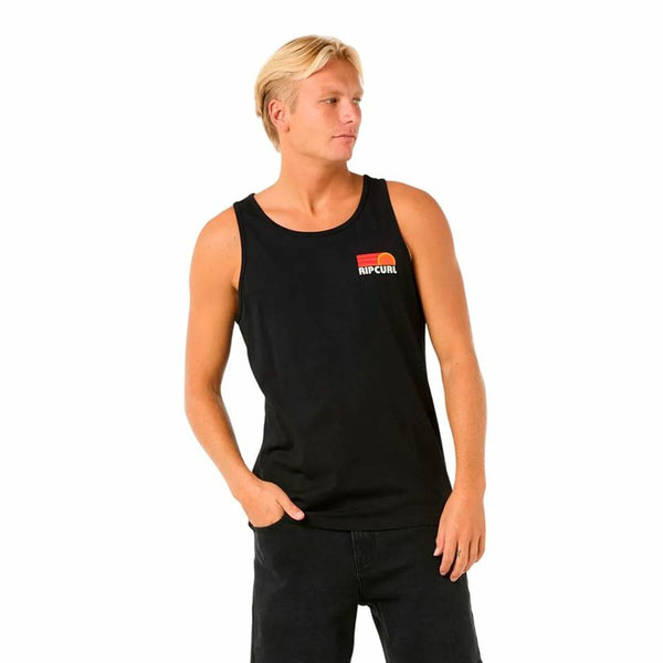 Tanktop Mann Rip Curl Casual Revival Peaking Tank Schwarz