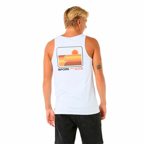 Tanktop Mann Rip Curl Casual Revival Peaking Tank Weiß