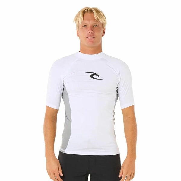 Bade-T-Shirt Rip Curl Waves Upf Perf S/S Weiß