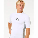 Bade-T-Shirt Rip Curl Waves Upf Perf S/S Weiß