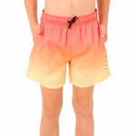 Jungen Badehose Rip Curl Fade Volley Rot Bunt
