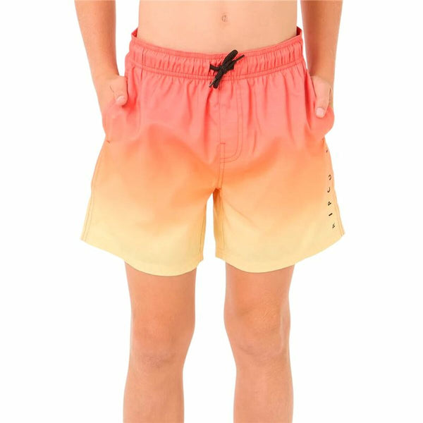 Jungen Badehose Rip Curl Fade Volley Rot Bunt