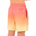 Jungen Badehose Rip Curl Fade Volley Rot Bunt