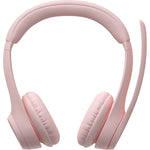 Kopfhörer mit Mikrofon Logitech 981-001412 Rosa
