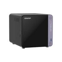 NAS-Netzwerk-Speicher Qnap TS-432X-4G Schwarz