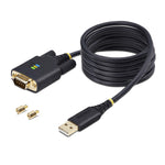 USB Adapter Startech 1P6FFCN-USB-SERIAL Schwarz 2 m