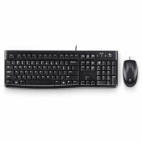 Tastatur Logitech 920-002535 Schwarz Qwerty Spanisch