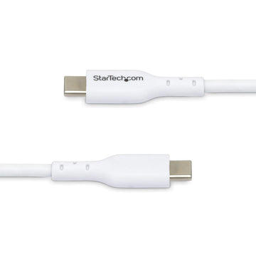 USB-C-Kabel Startech USB2CC1MNCWHE Weiß 1 m