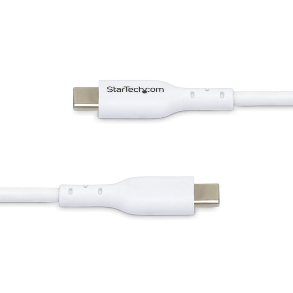 USB-C-Kabel Startech USB2CC1MNCWHE Weiß 1 m